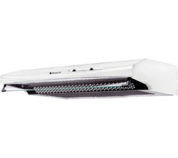 HOTPOINT HTV10P Visor Cooker Hood - White